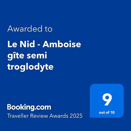 Le Nid - Amboise Gite Semi Troglodyte Esterno foto